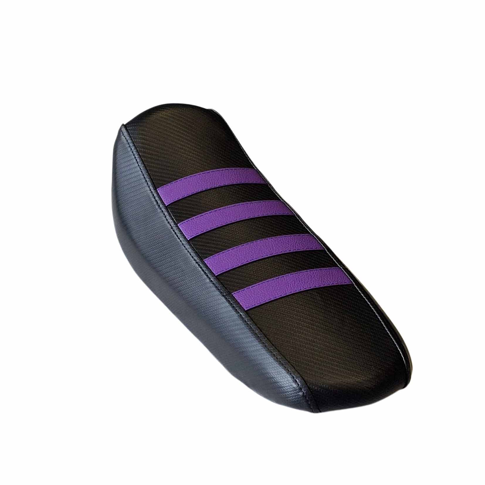 Compleet zadel voor de Surron Light Bee, kleur zwart en paars