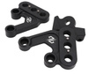 Soporte reposapiés reforzado 96, juego incluido puntal, CNC, negro. Sur-Ron Light Bee//Segway X260