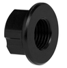 Zwart geanodiseerde achteras-moer. Sur-Ron Light Bee/Talaria Sting/Segway X260