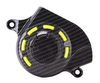 96 motoraandrijfriemkap, volledig, carbonlook. Sur-Ron Light Bee/Segway X260